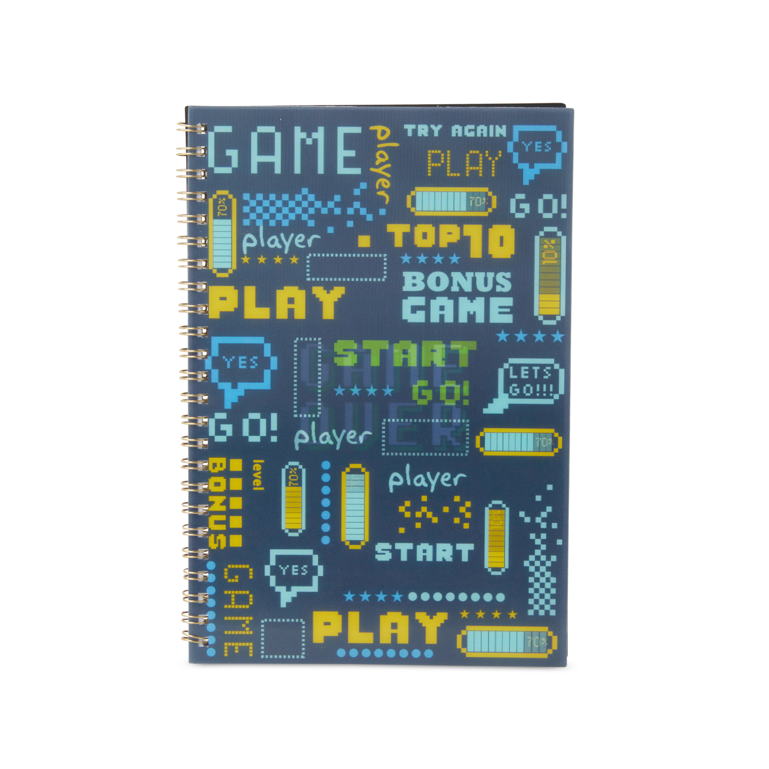 Quaderno a spirale A5 ologramma videogiochi dmail
