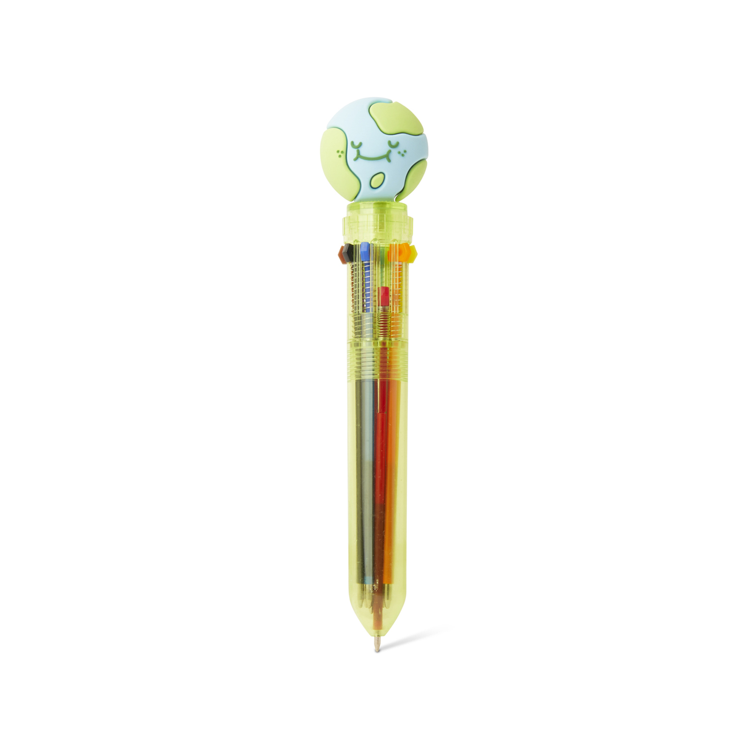 Penna a sfera 10 colori pianeta Terra dmail