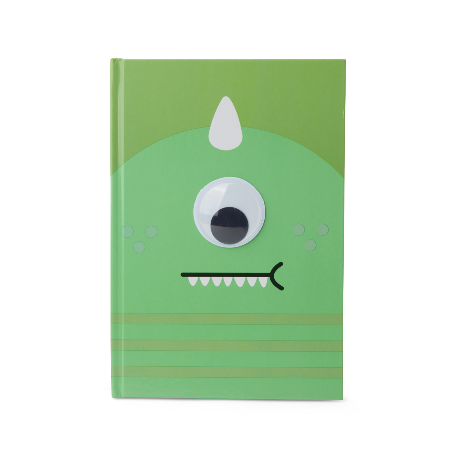 Quaderno A5 copertina verde Mostro dmail