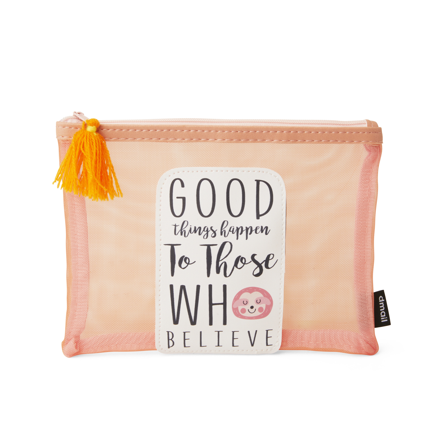 Astuccio a rete Bradipo Good Things arancione dmail
