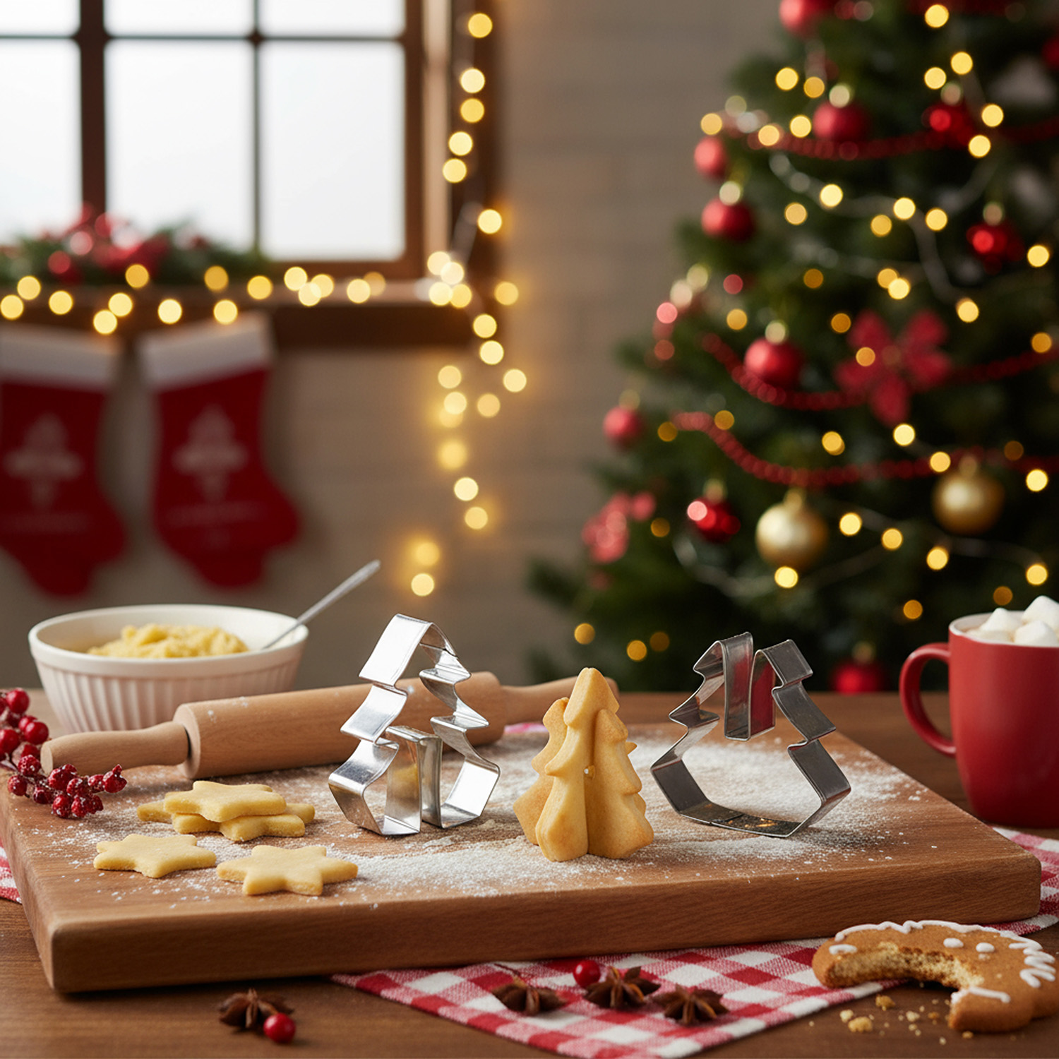 Stampo biscotto 3D albero Natale