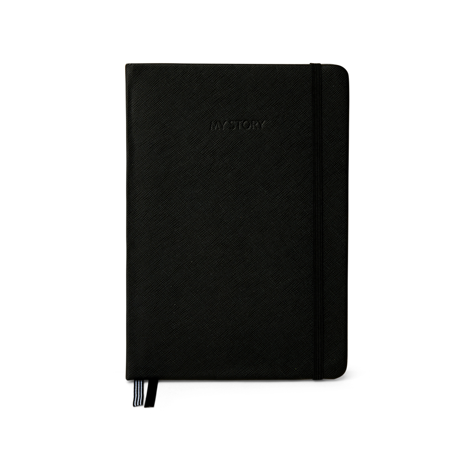 Agenda notebook A5 con elastico nero dmail