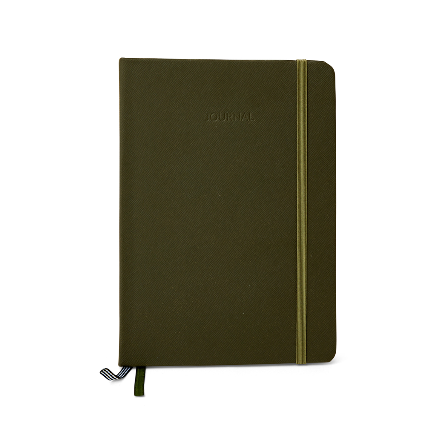 Agenda notebook A5 con elastico verde dmail