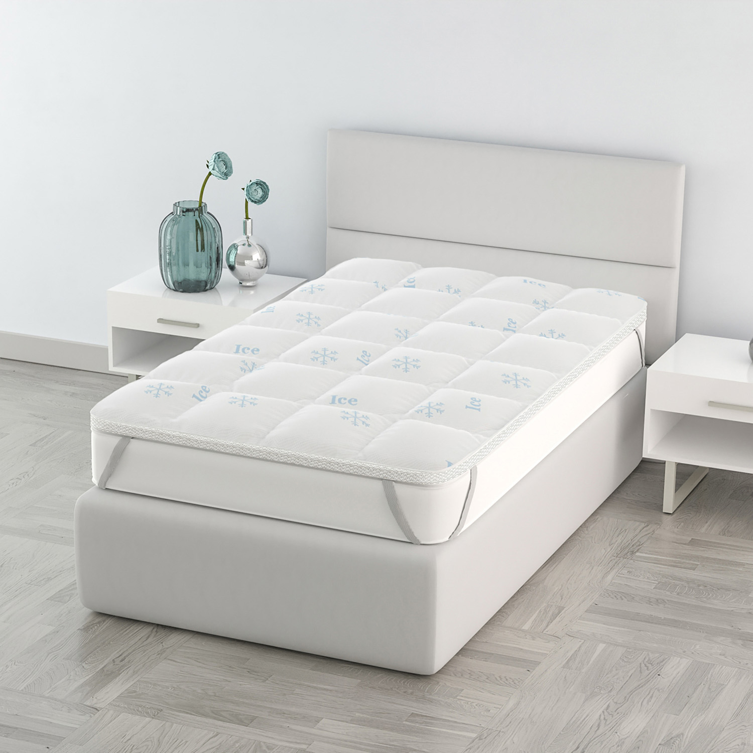 Topper 1 piazza e mezza double face Ice Datex