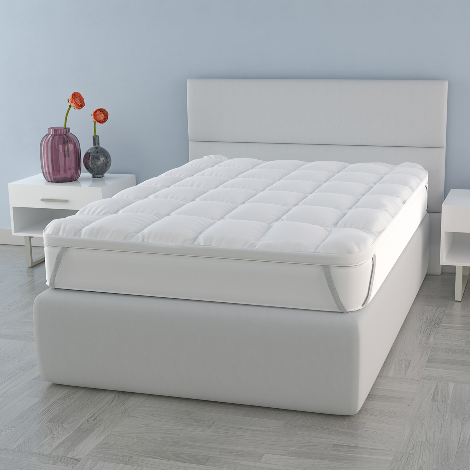 Topper letto matrimoniale alla francese Plus Datex