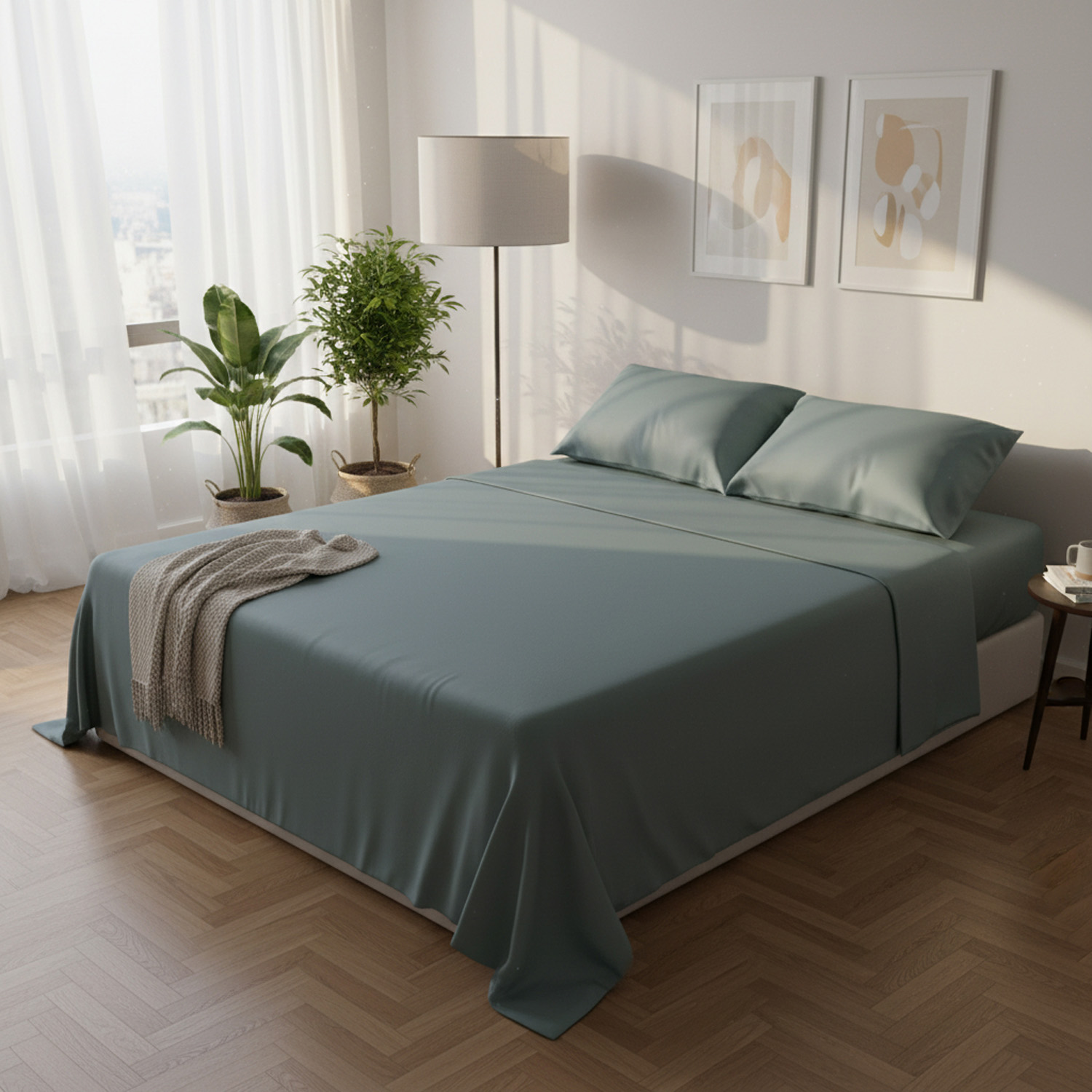 Completo letto matrimoniale salvia Datex