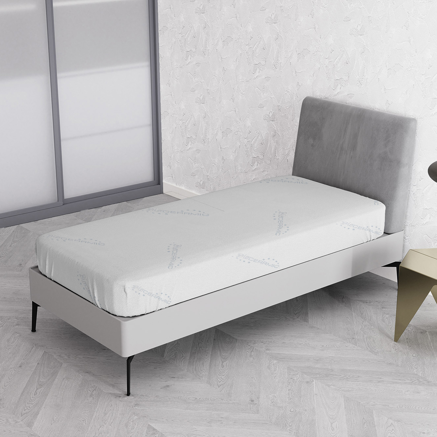 Coprimaterasso singolo Bioceramica Datex