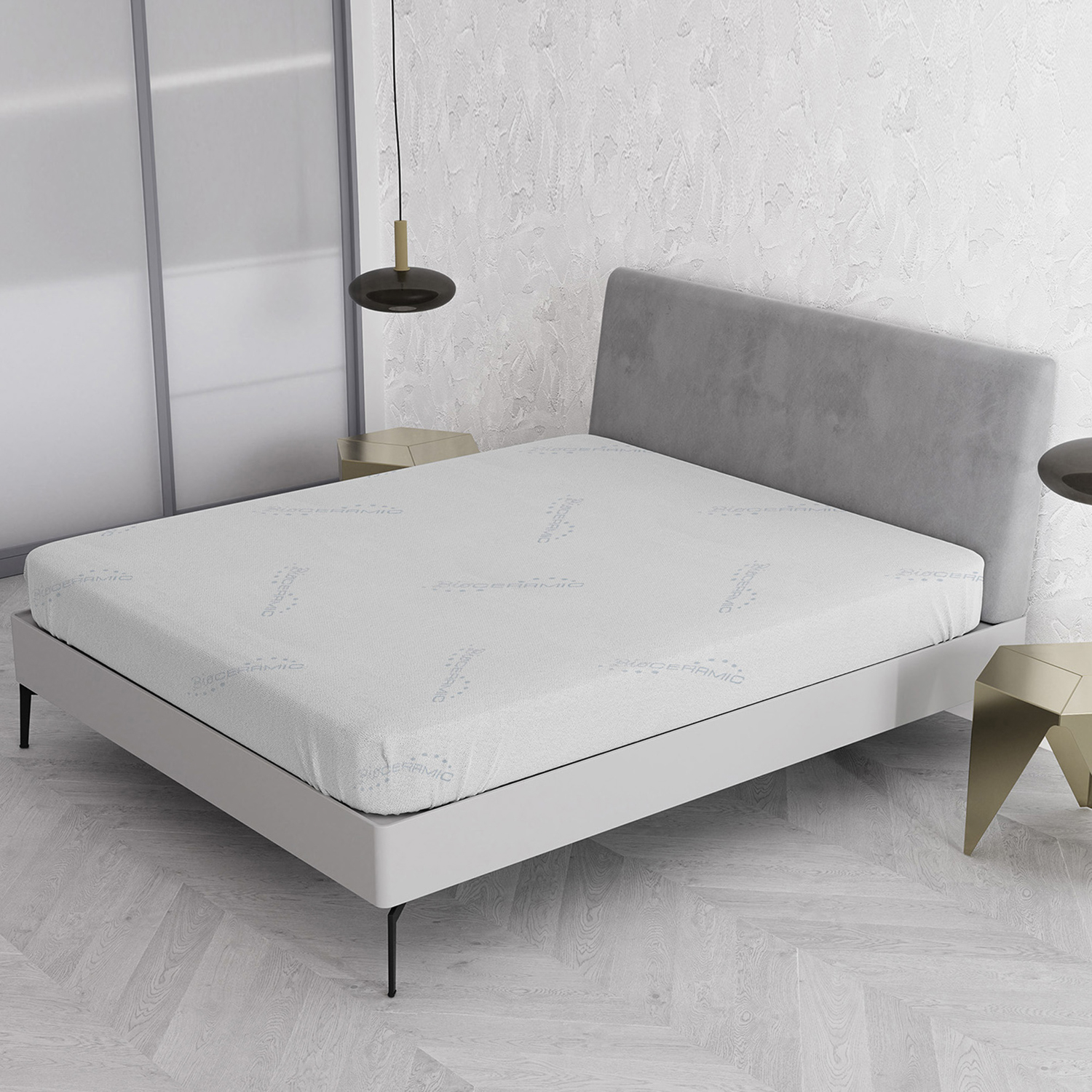 Coprimaterasso matrimoniale Bioceramica Datex