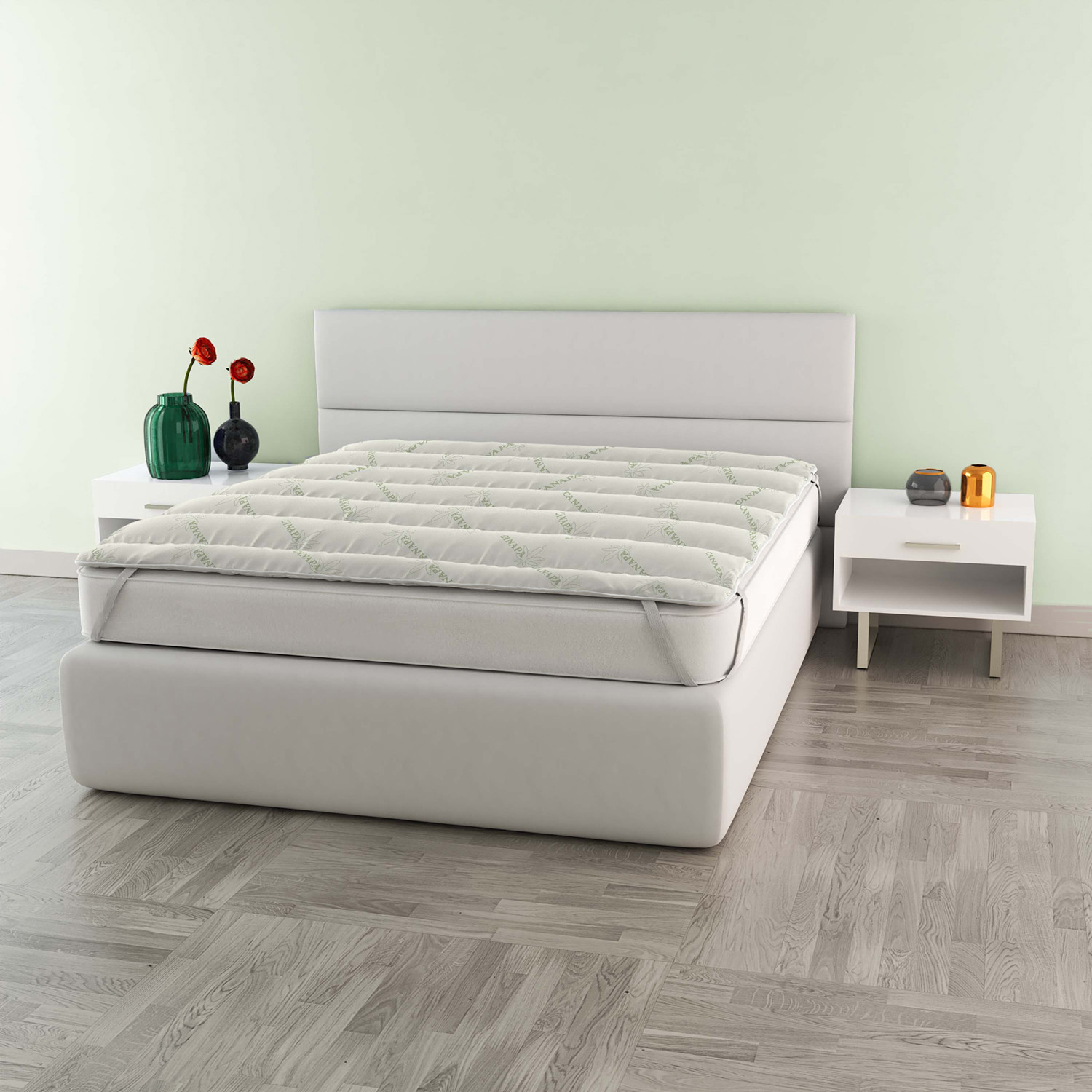 Topper matrimoniale Canapa Datex