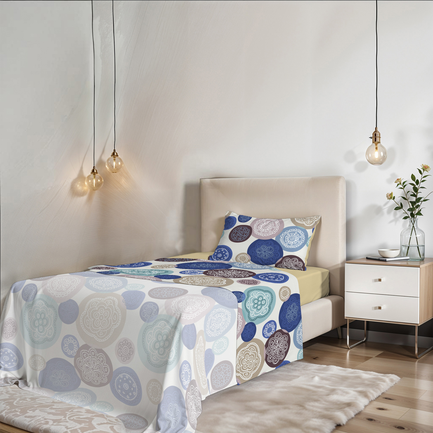 Completo letto fantasy singolo murrine Datex