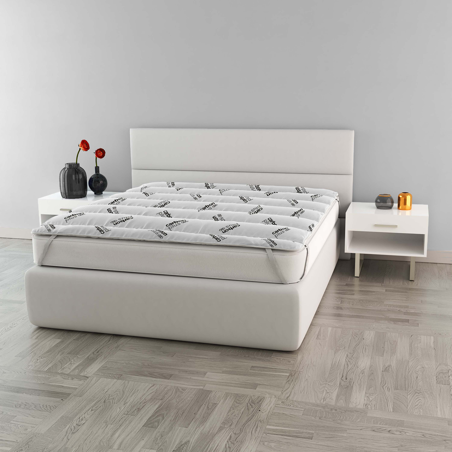Topper matrimoniale in carbonio Datex