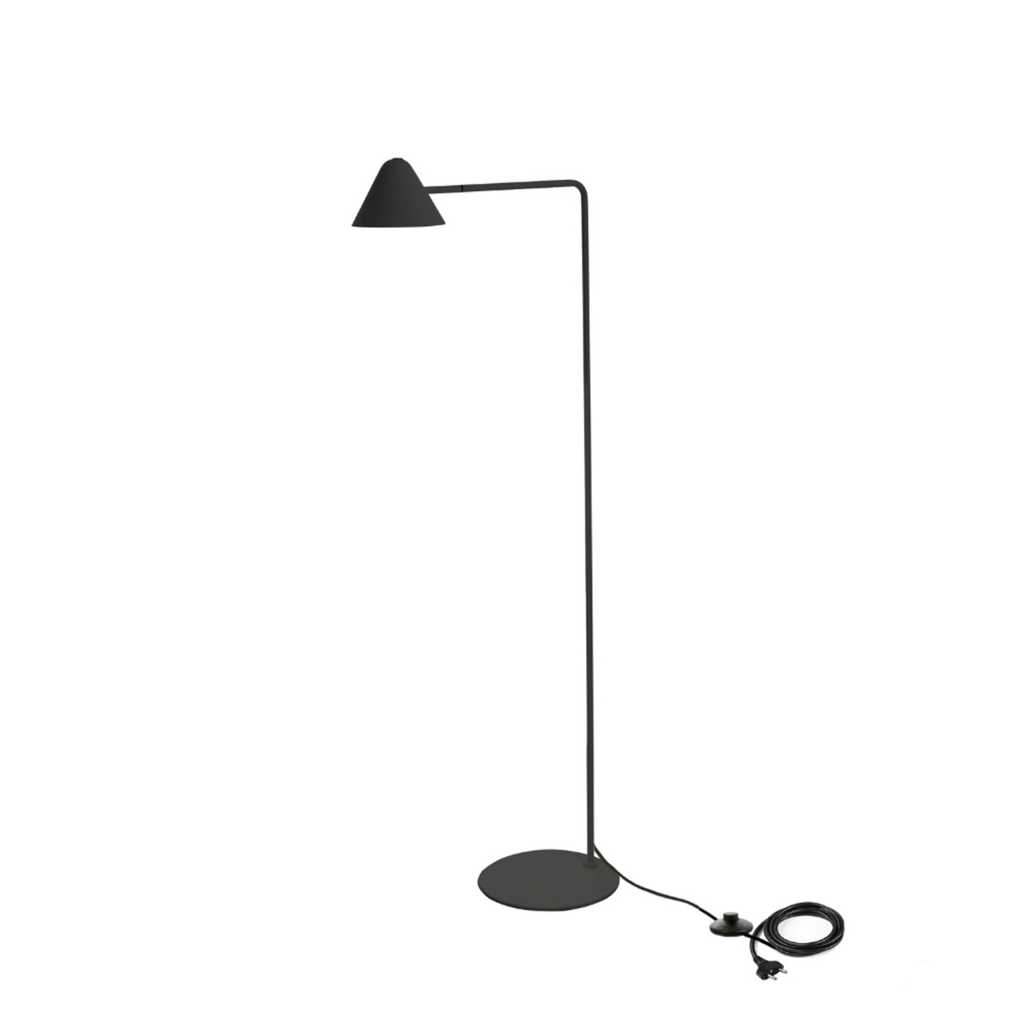 Lampada da terra Candela nera Duzzle
