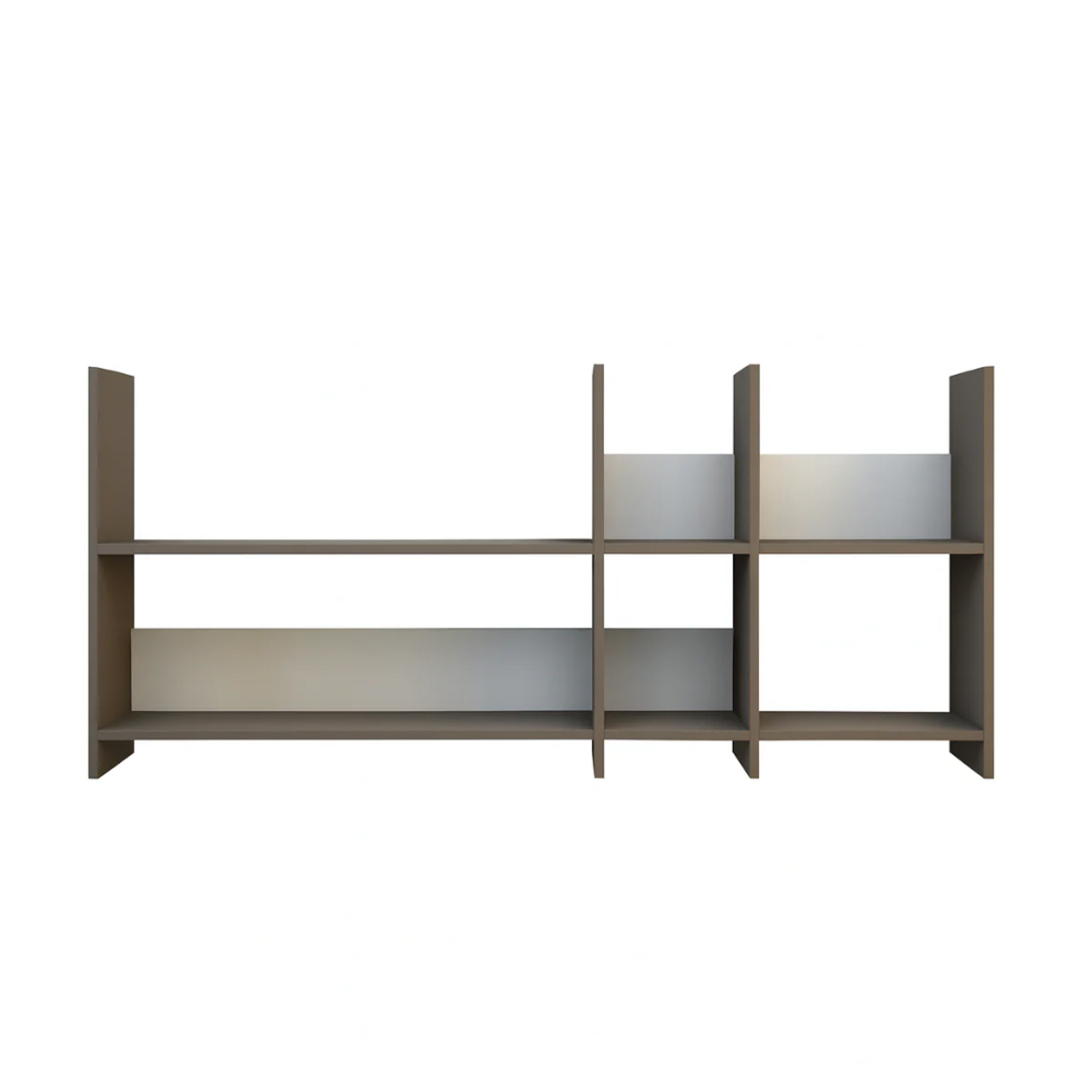 Libreria da parete Skyline grigia 70 cm Duzzle
