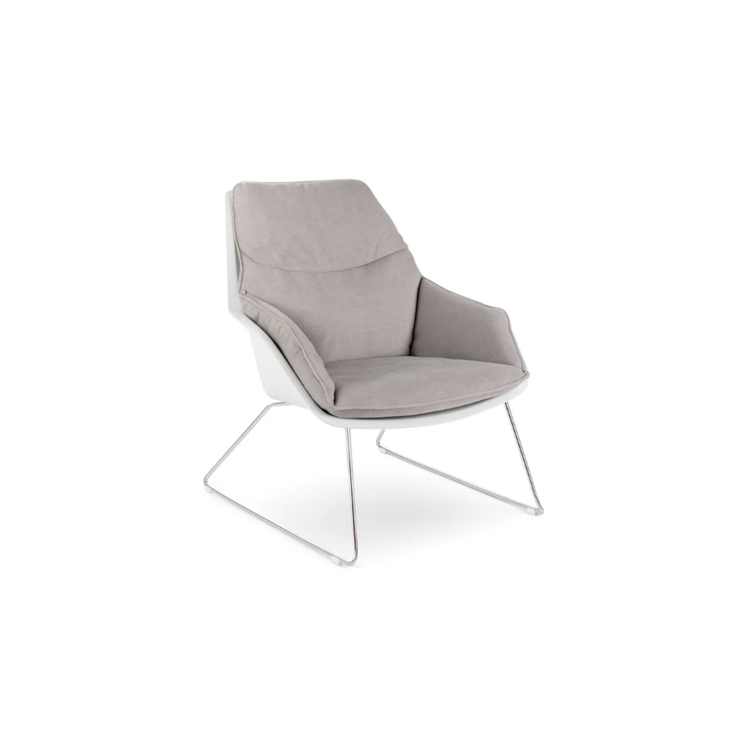 Set 2 poltrone Cocoon grigio Duzzle