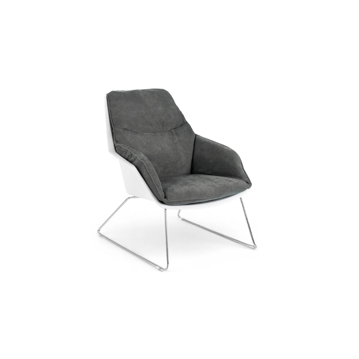 Set 2 poltrone Cocoon grigio scuro Duzzle