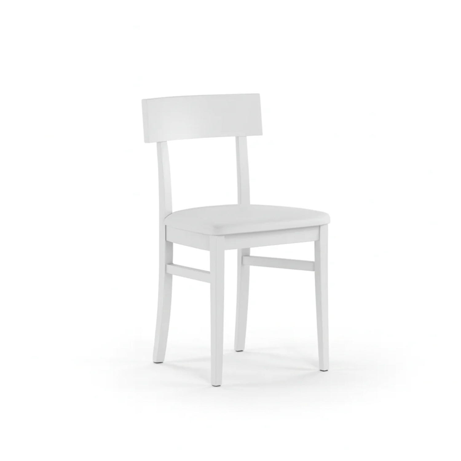 Set 2 sedie bianco Zaira Duzzle