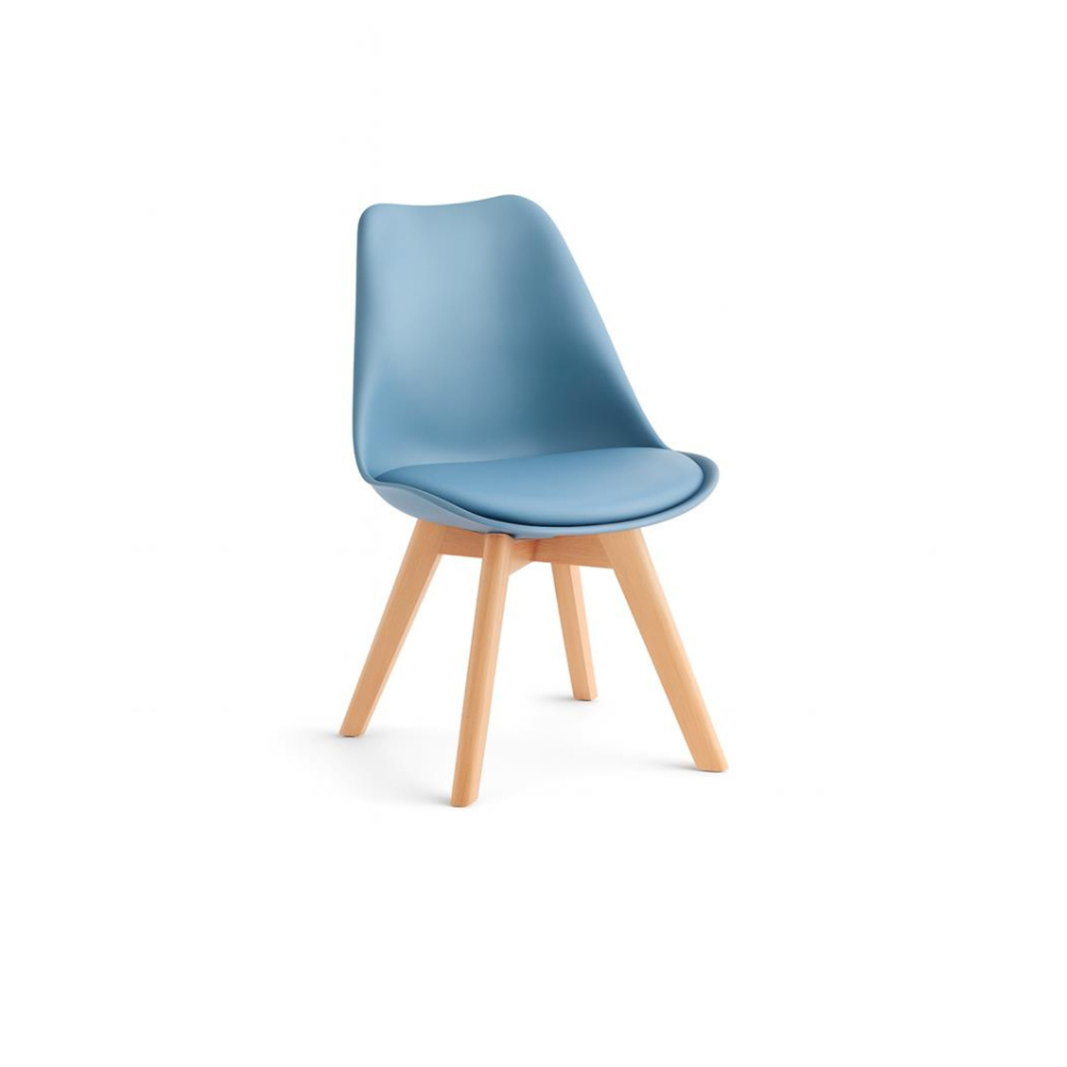 Set 4 sedie azzurre Lola Duzzle