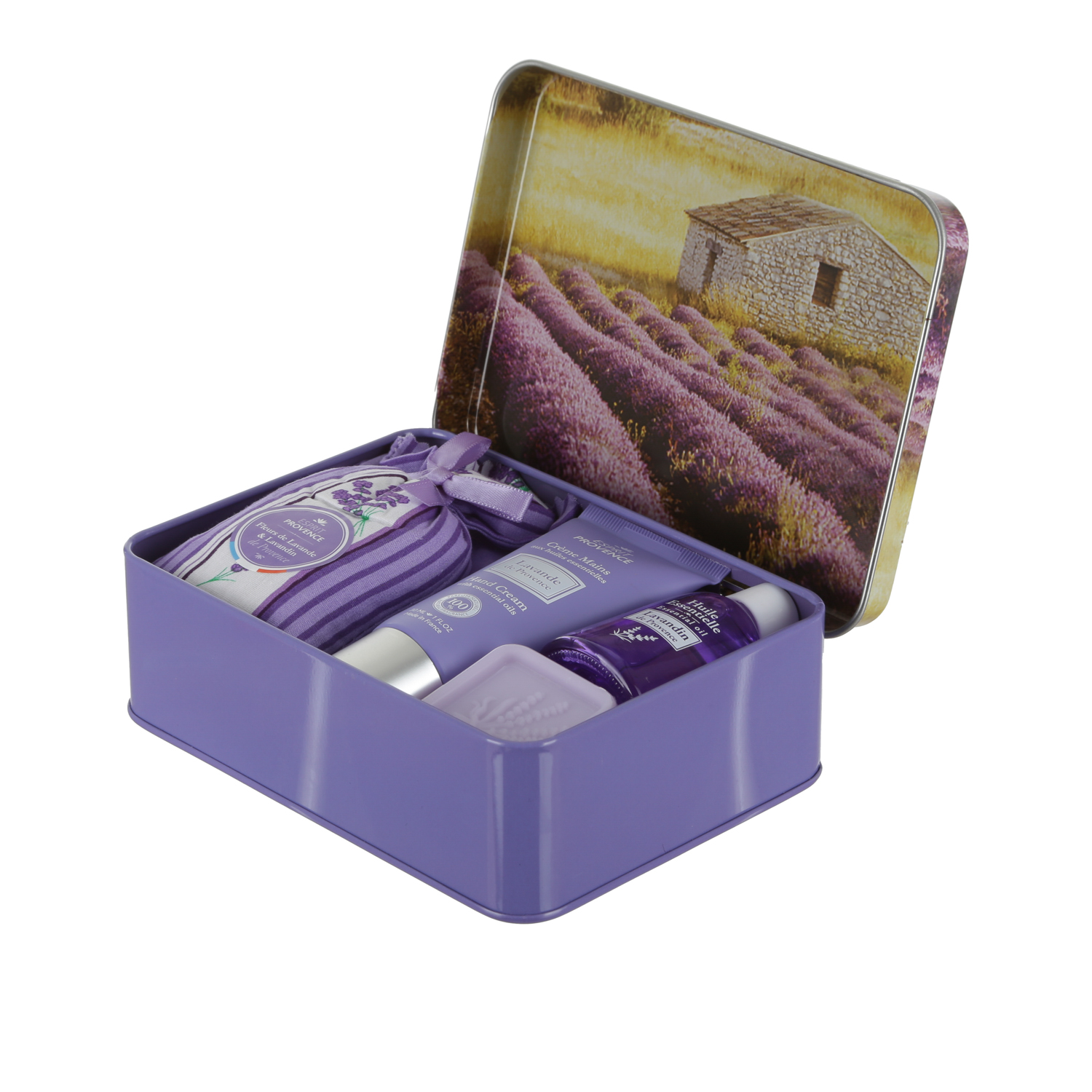 Cofanetto Regalo Casereccio: Saponetta, Crema e Olio di Lavanda