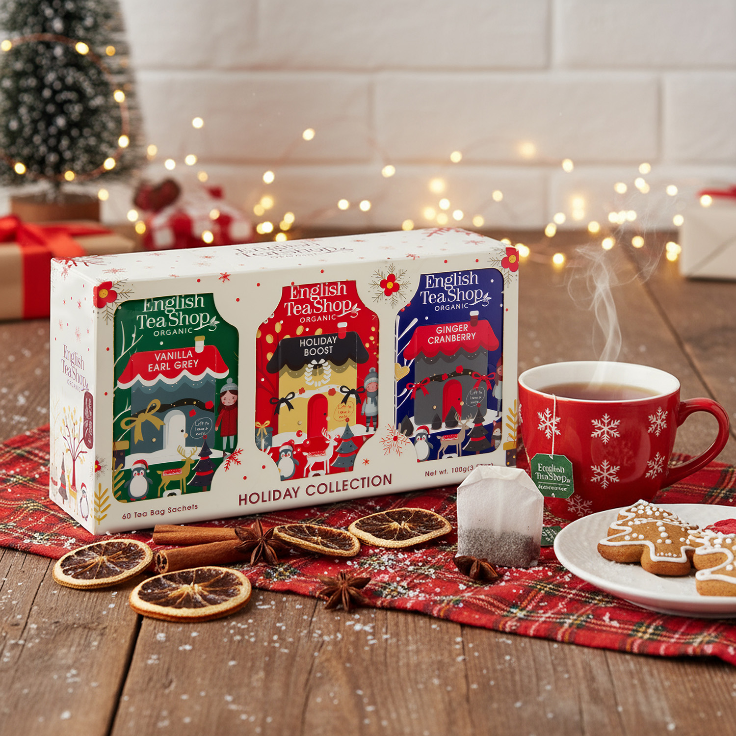 Set Regalo 60 Filtri Tè English Tea Shop – Holiday Collection