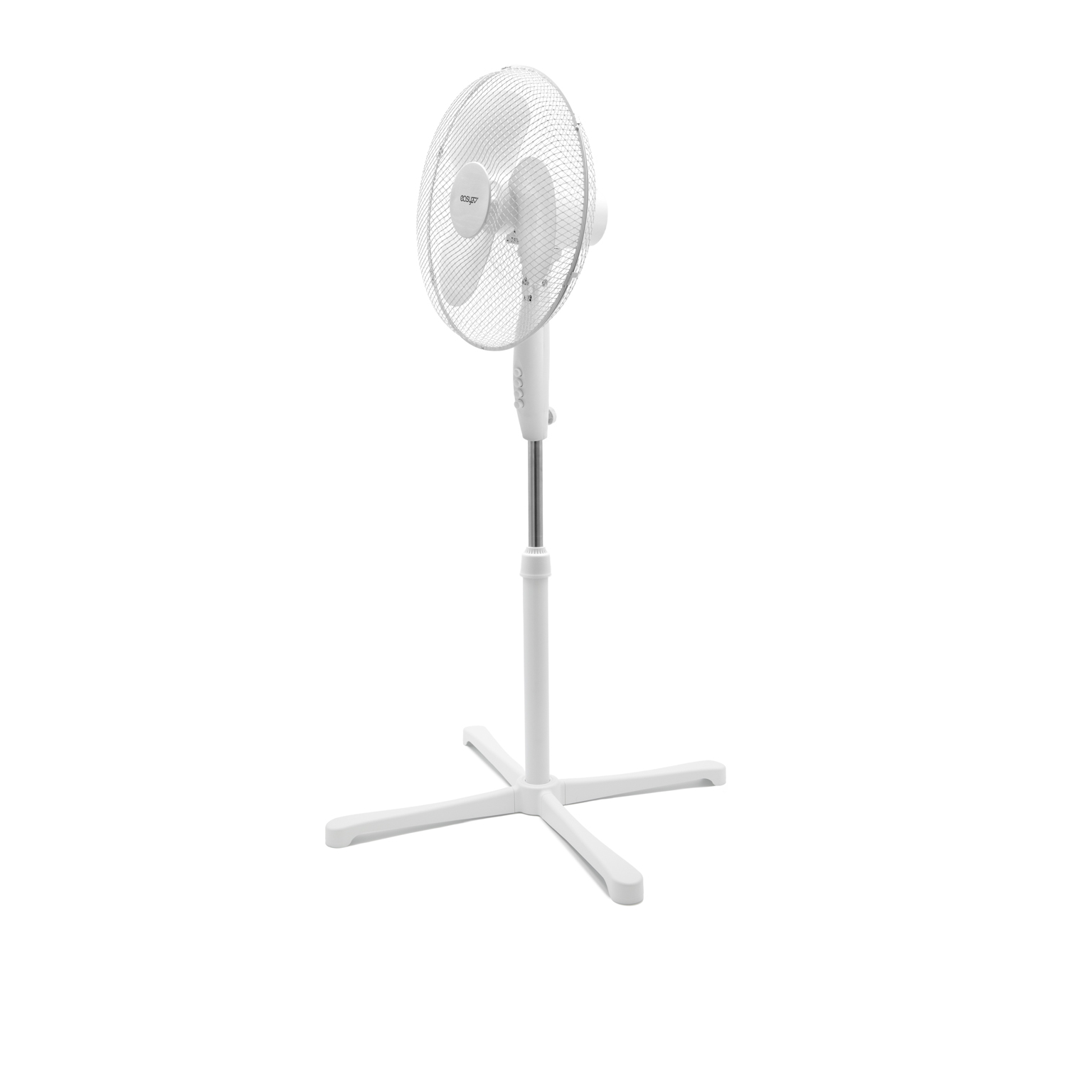 Ventilatore a piantana 3 velocita', 45 w grigio