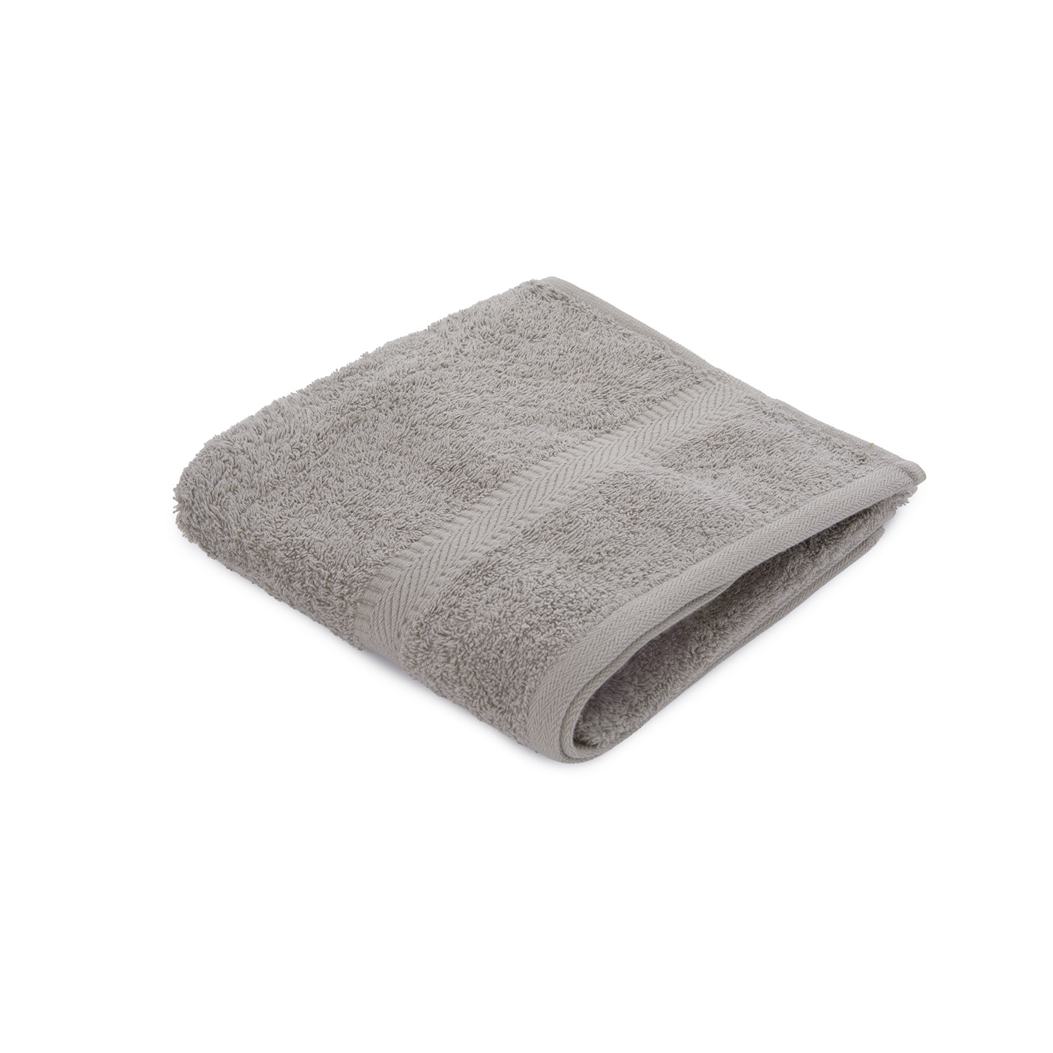 Asciugamano viso 50x90 cm cotone Basik grigio