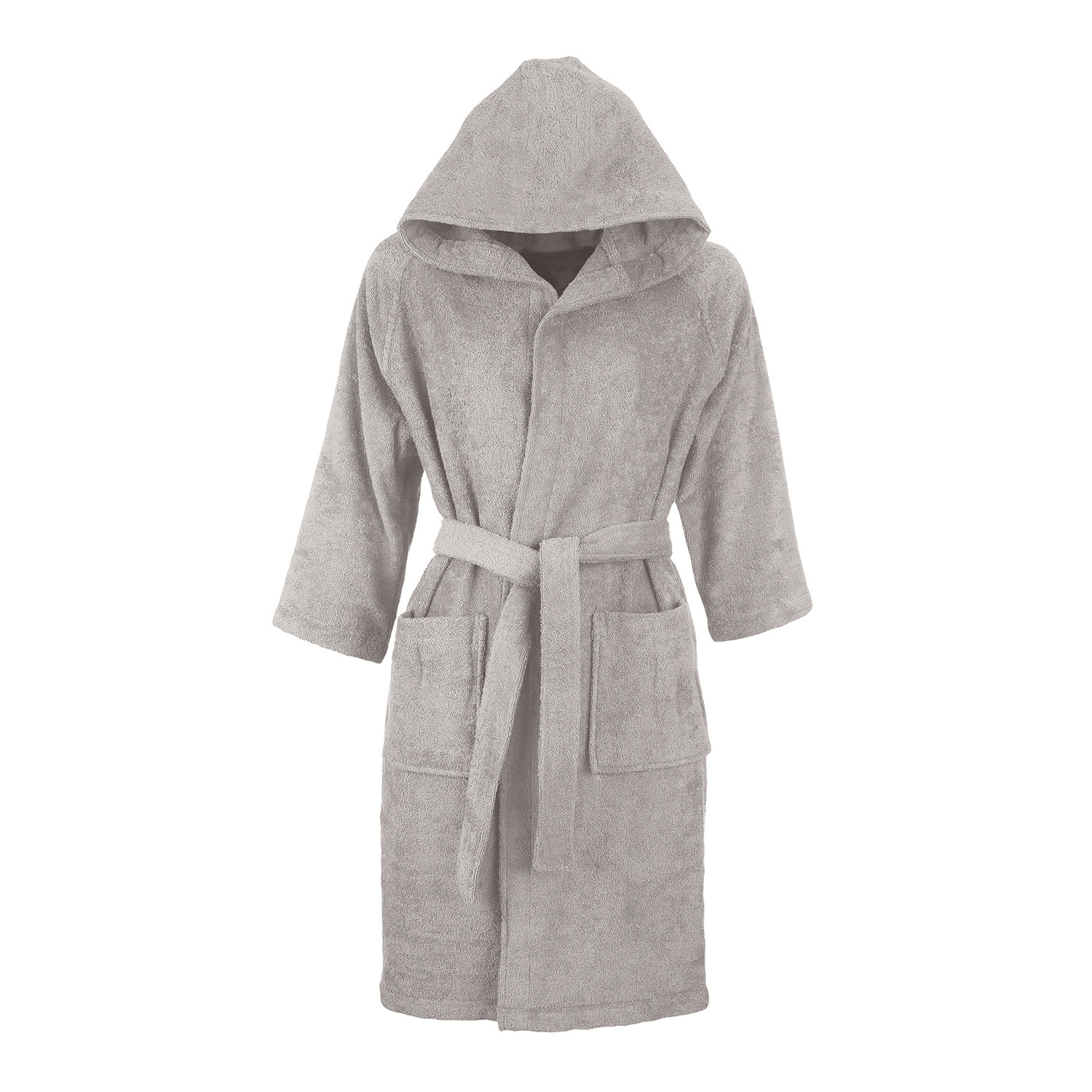 Accappatoio spugna S/M cotone Basik grigio