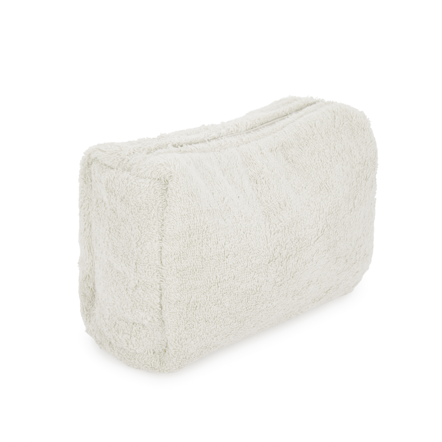 Pochette in spugna bianco 20x30x13 cm