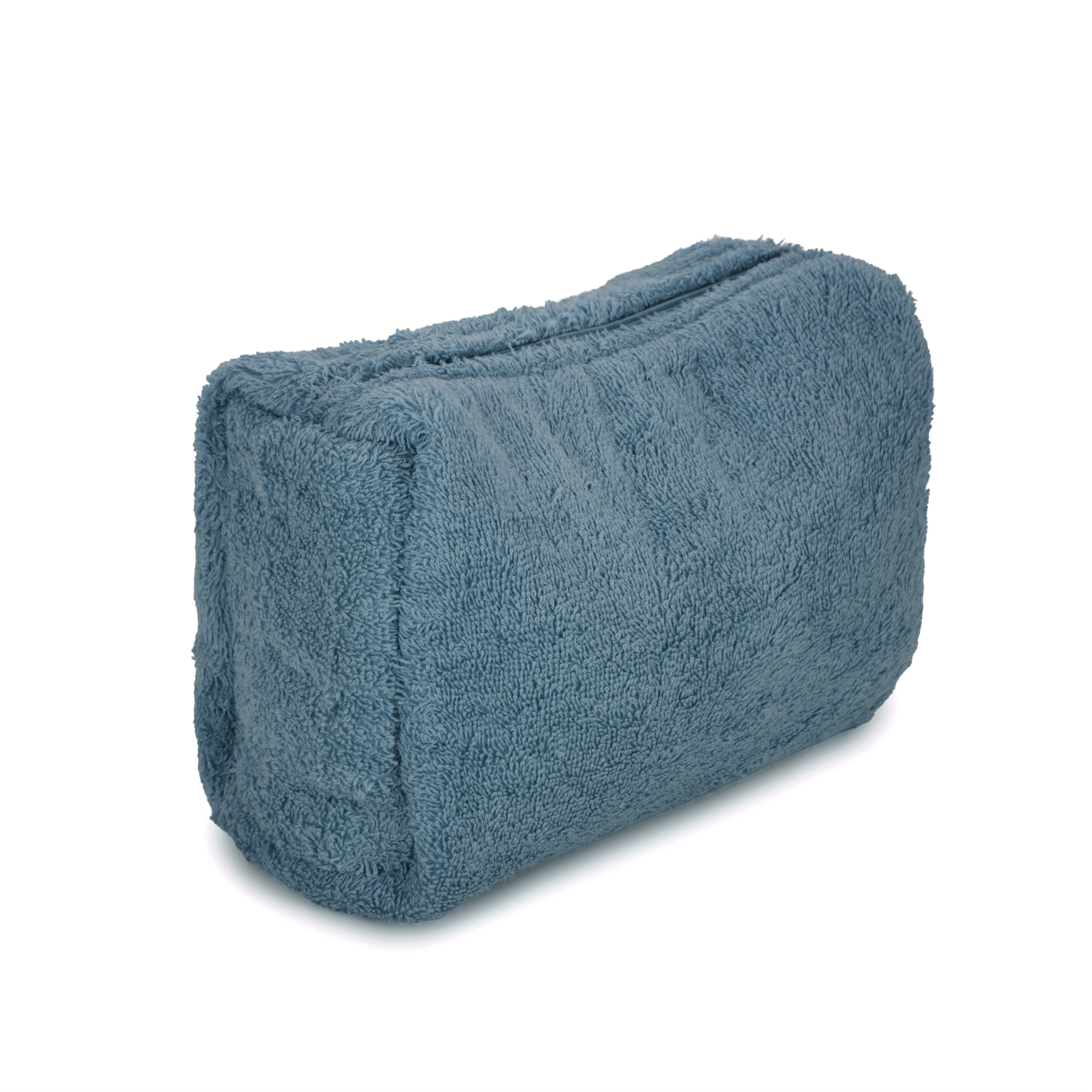 Pochette in spugna azzurra 20x30x13 cm