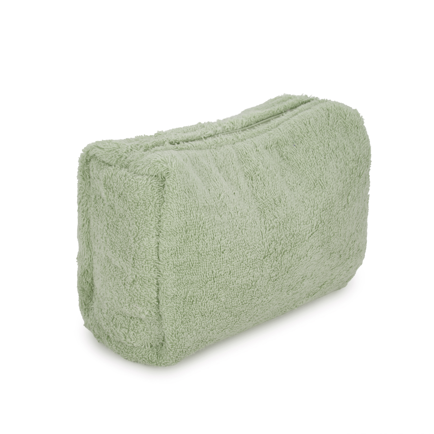 Pochette in spugna verde 20x30x13 cm