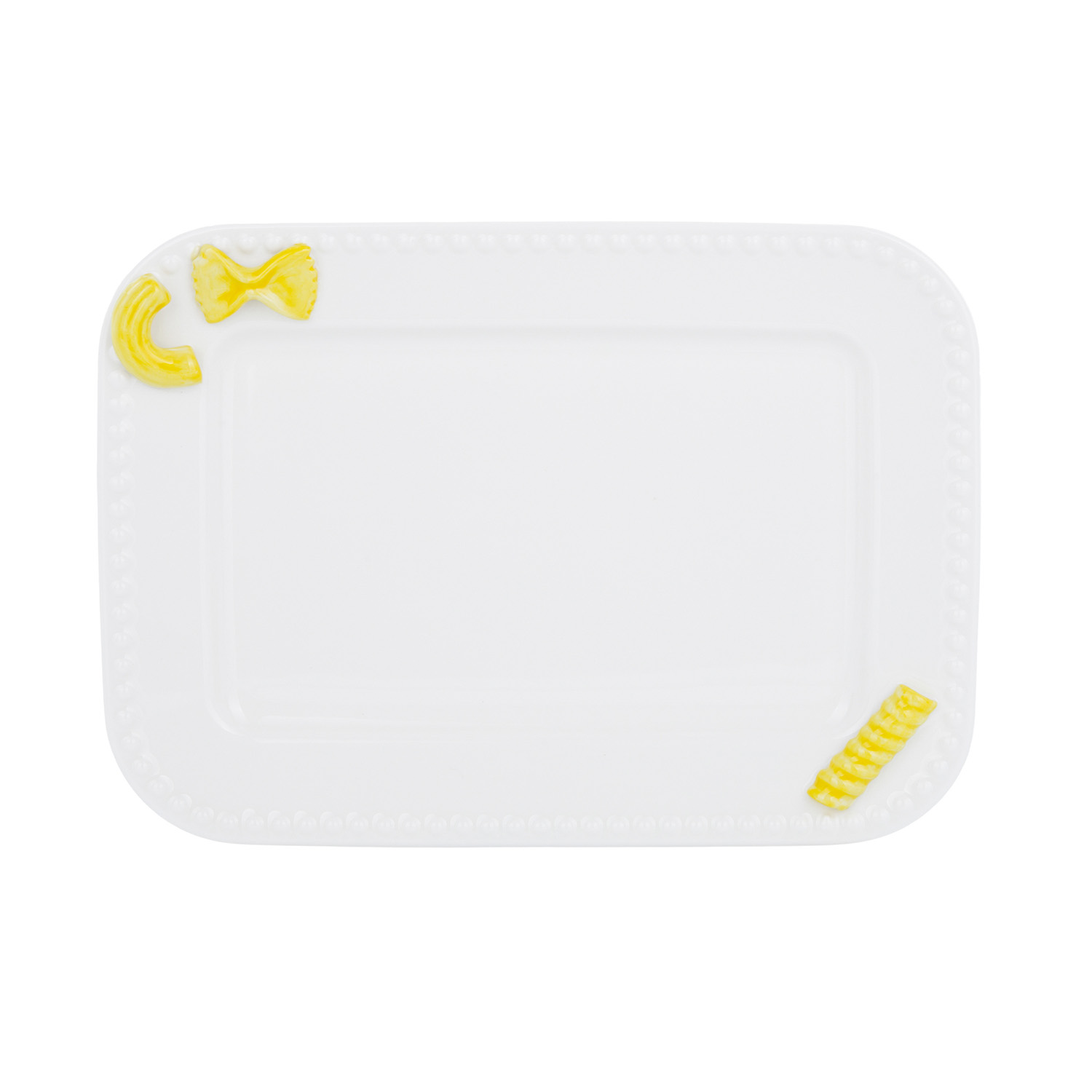 Piatto da portata 28x20 cm ceramica Pasta