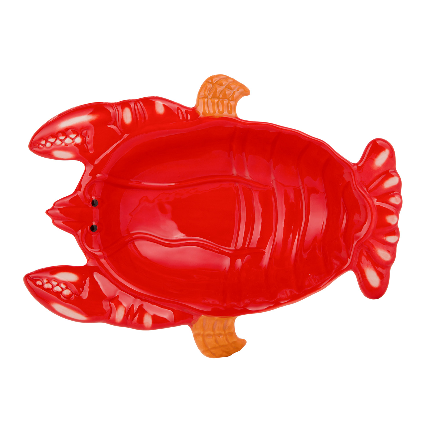 Ciotola da portata 30 cm ceramica aragosta Sea