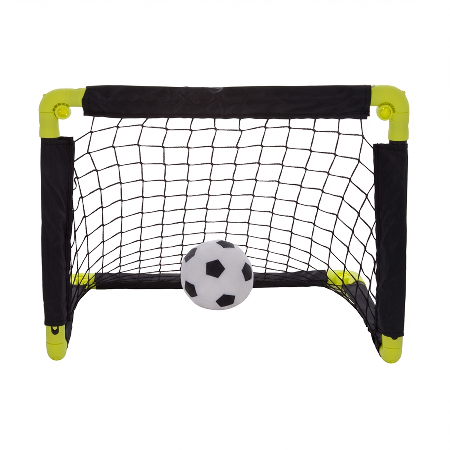 Porta calcio pieghevole con palla