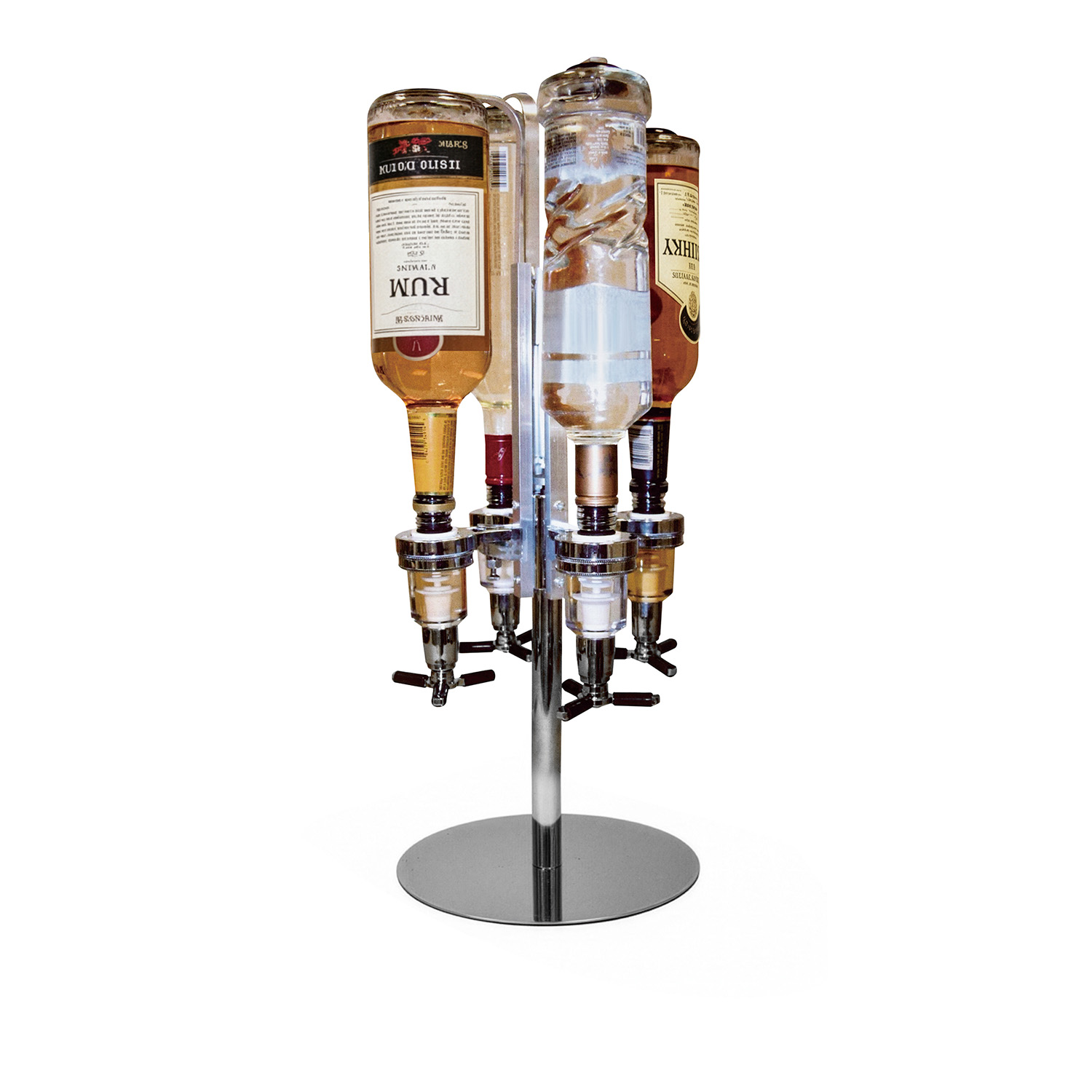 Spillatore dispenser 4 bottiglie