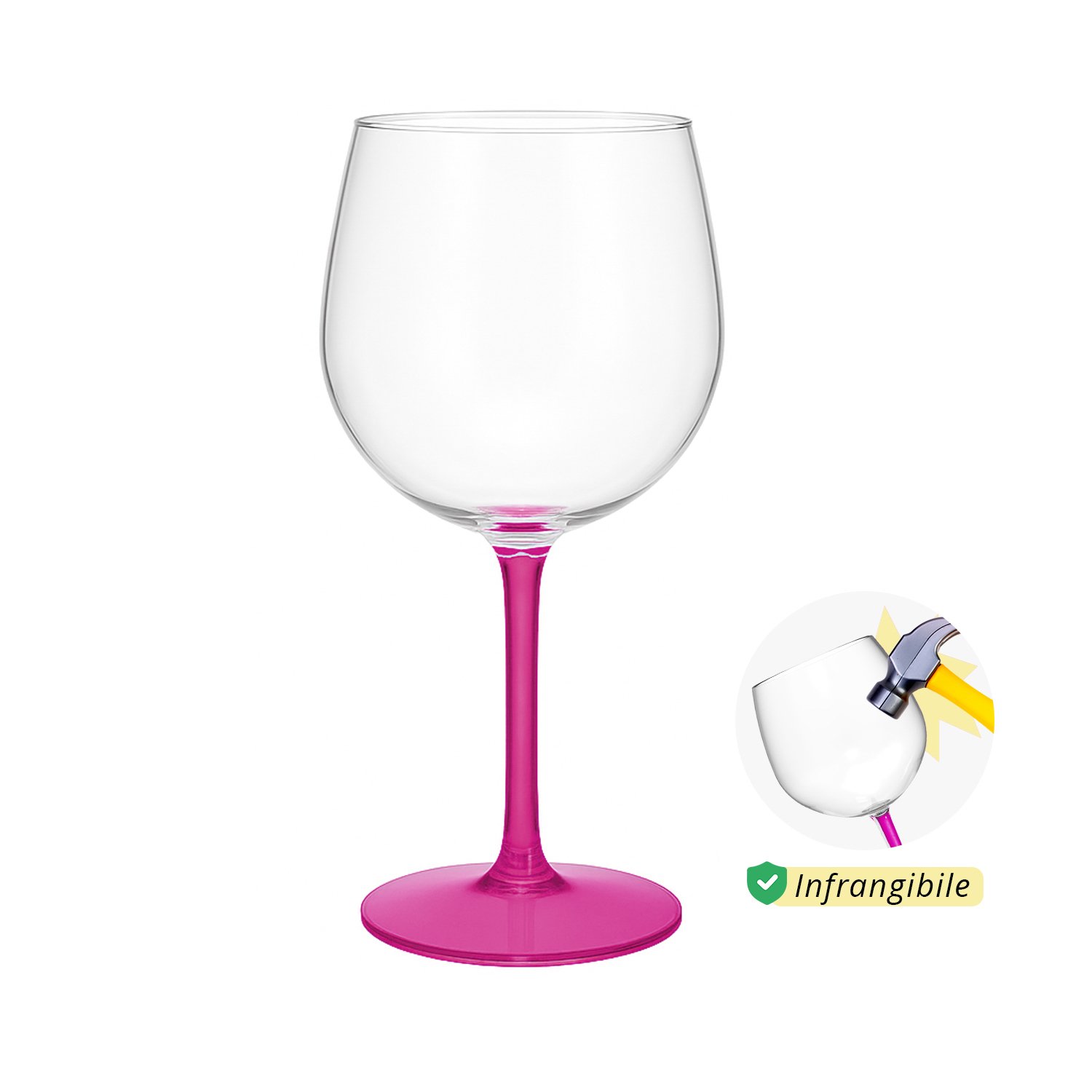 Calice cocktail in tritan 582 ml fucsia Ballon