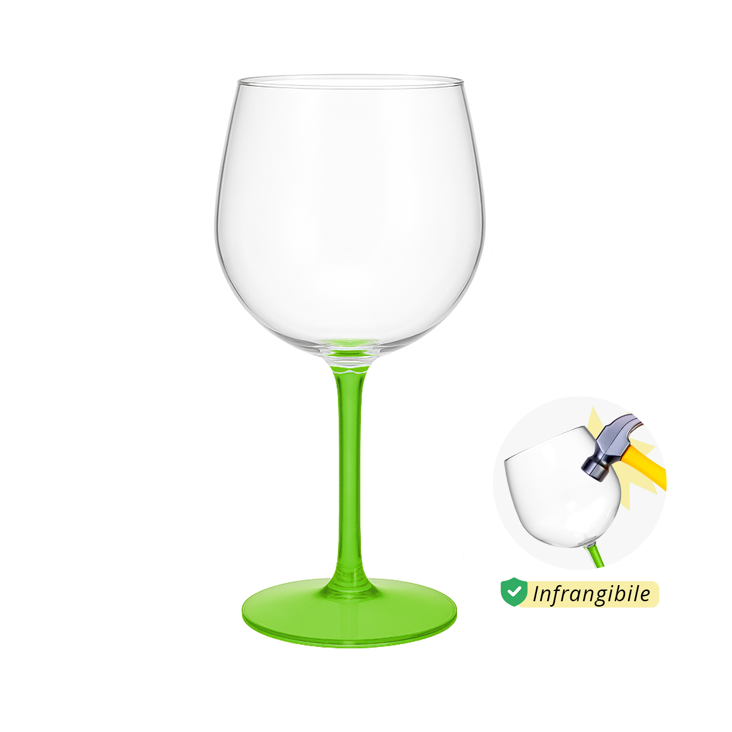 Calice cocktail in tritan 582 ml verde Ballon