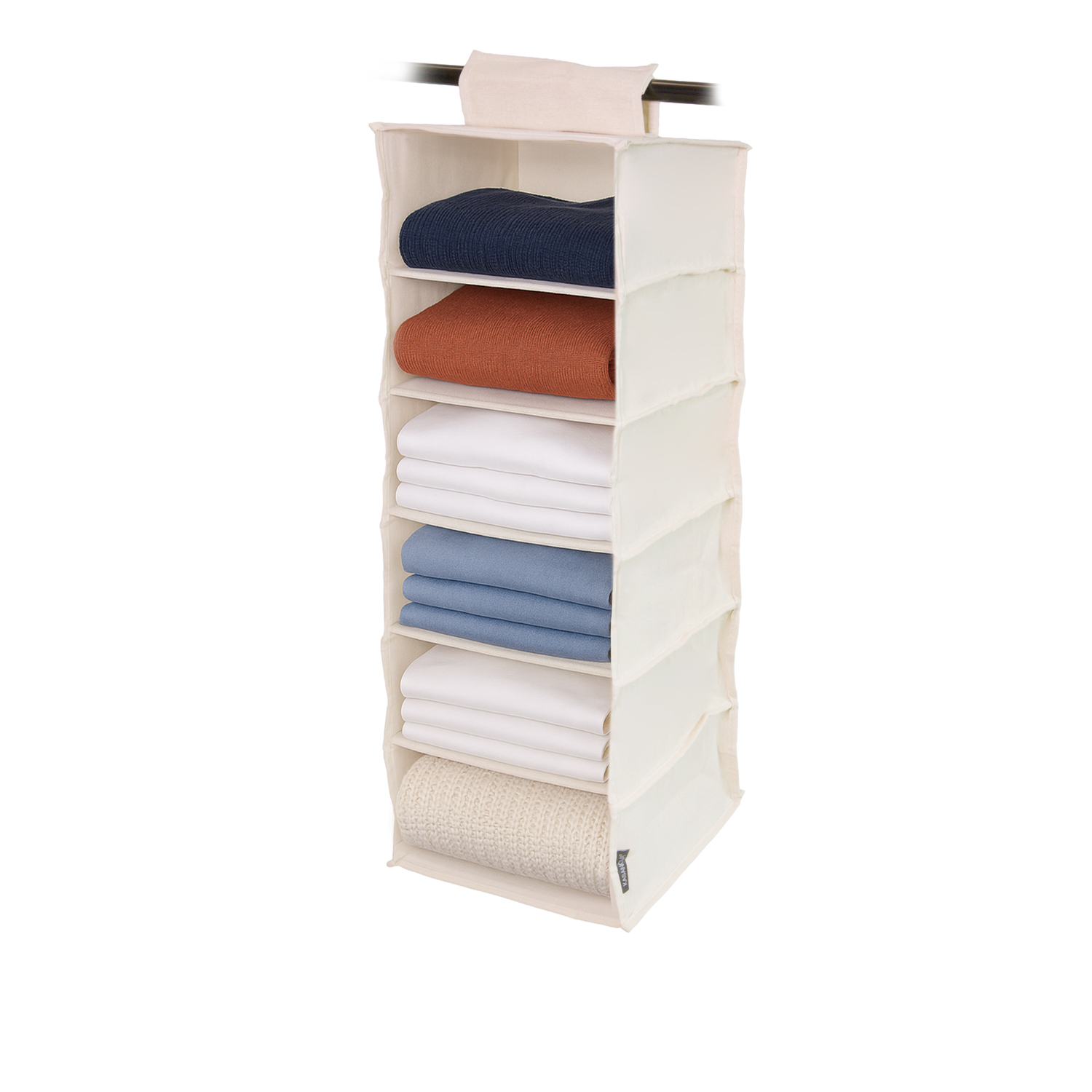 Organizer 6 scomparti 84x30x30 cm da appendere