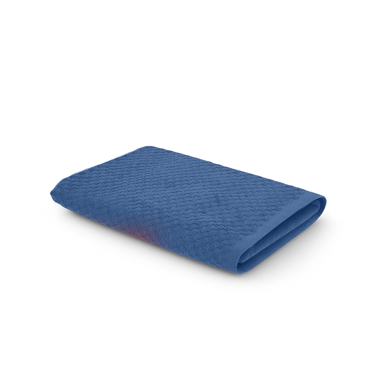 Asciugamano viso 50x90 cm blu avio Basic