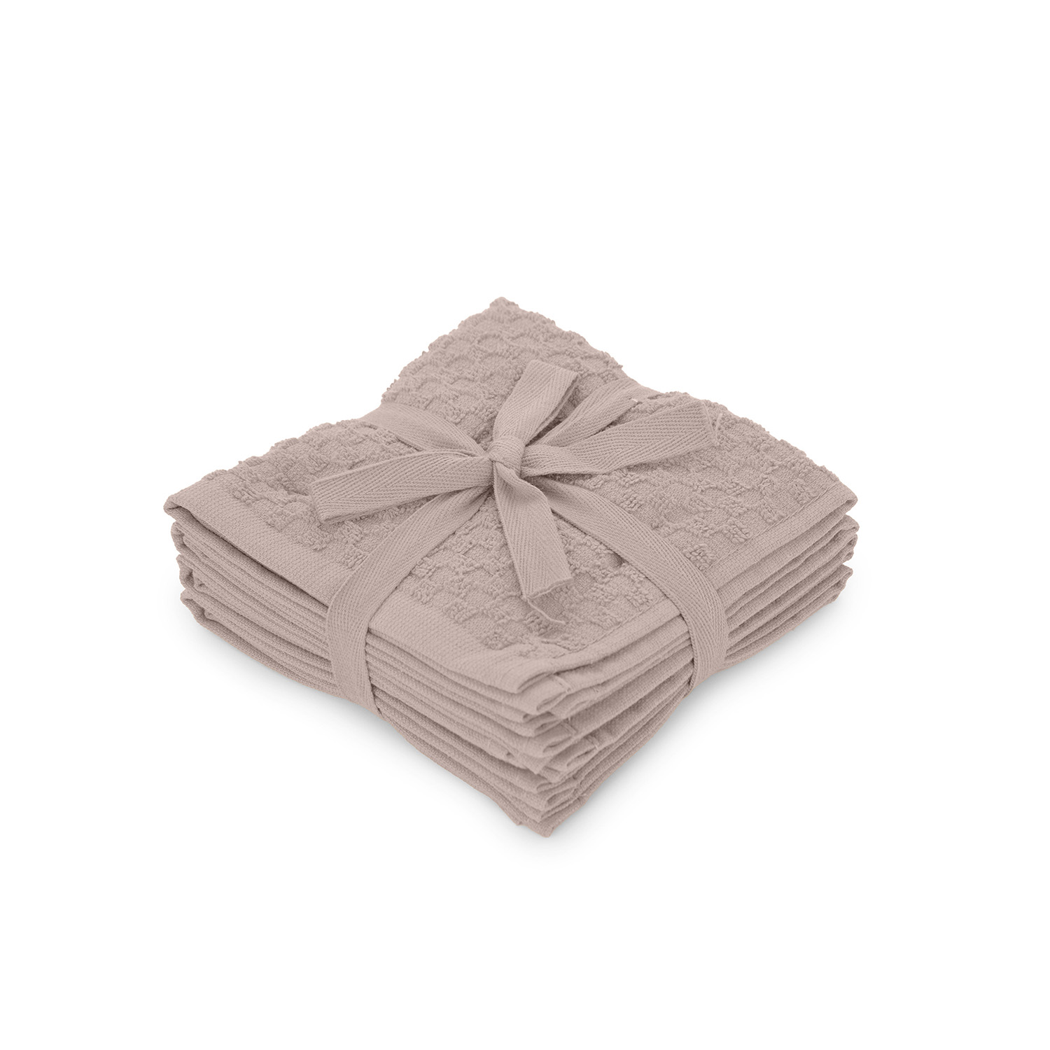 Set 4 Lavette Pop Corn cotone grigio chiaro