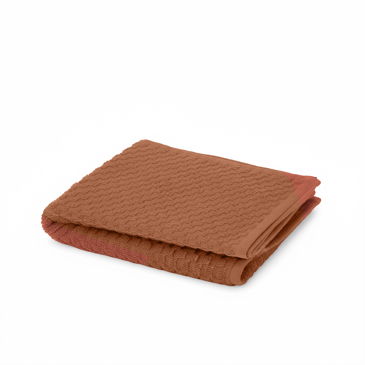 Asciugamano viso ospite cotone Pop Corn malva scuro