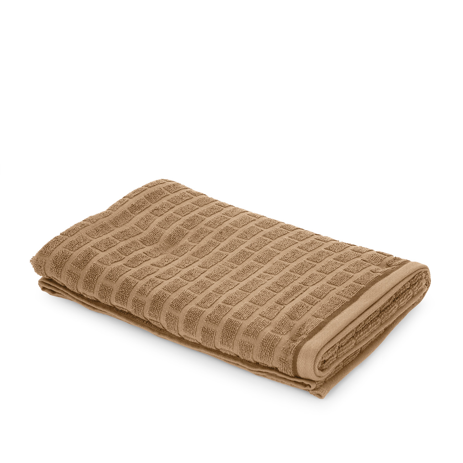 Telo doccia cotone Pop Corn Brick beige chiaro