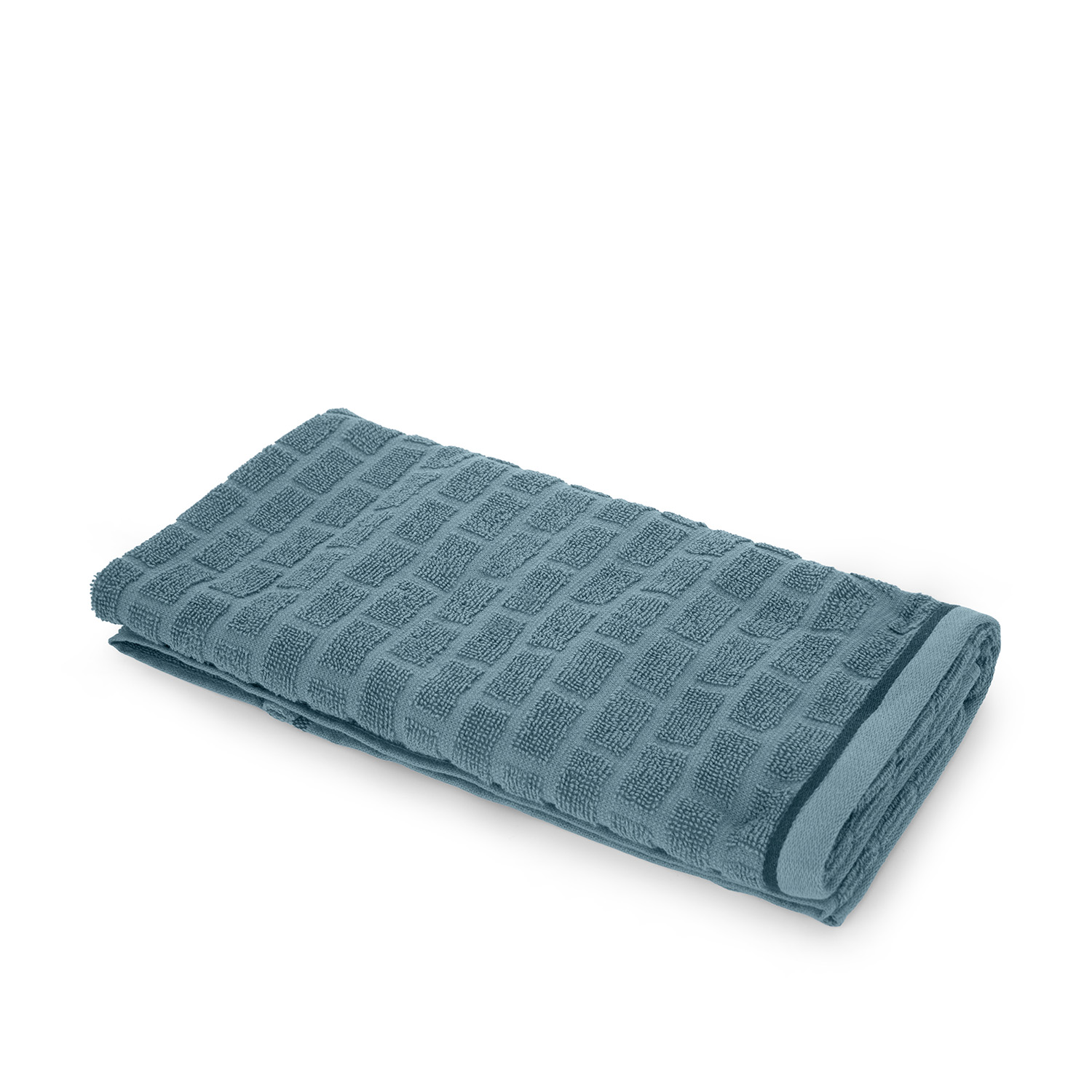Asciugamano viso cotone Pop Corn Brick azzurro