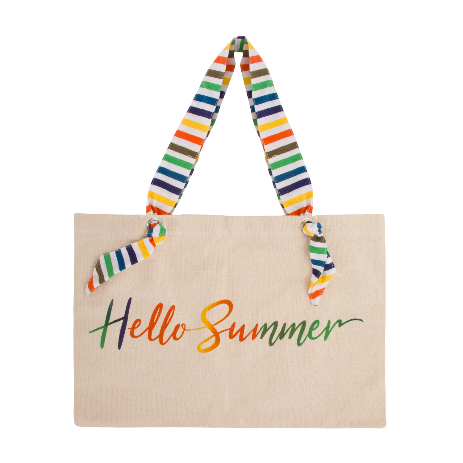 Borsa mare 50x35 cm cotone Hello Summer