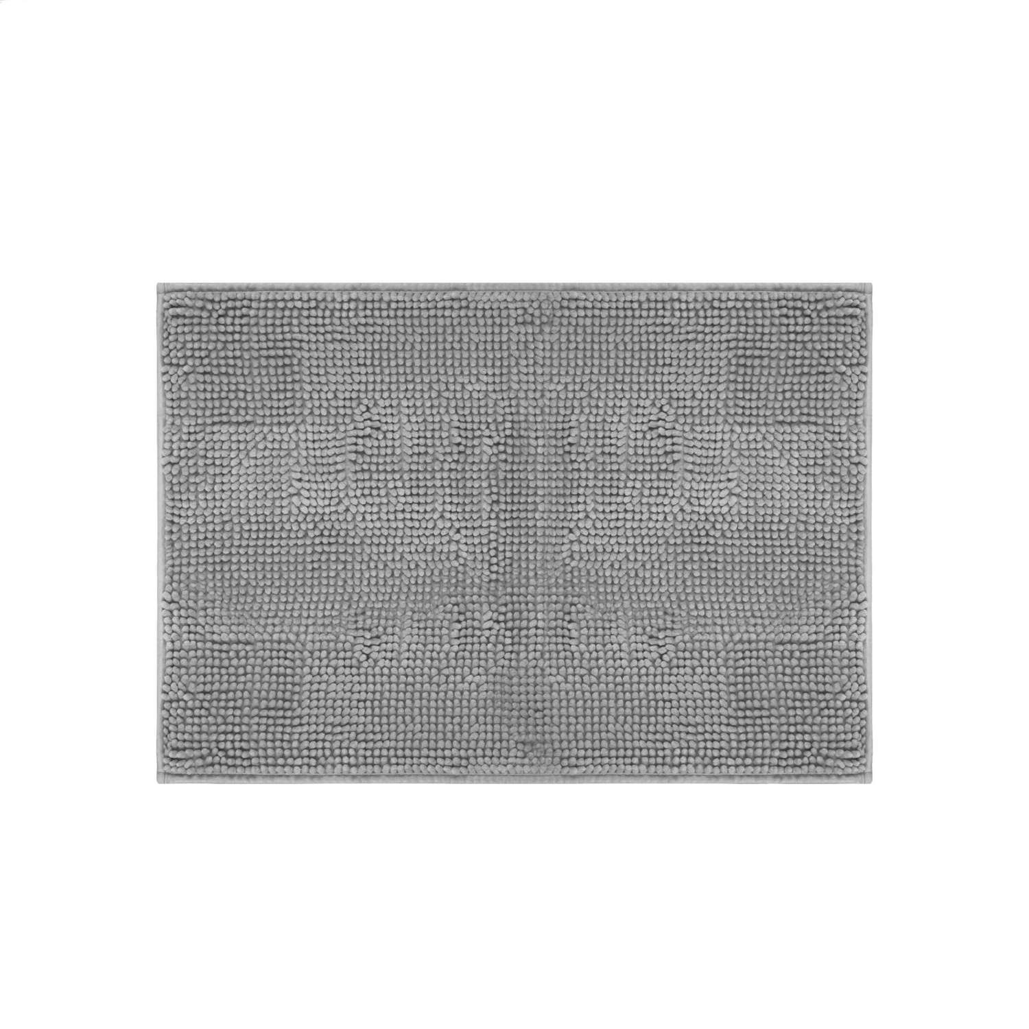 Tappeto bagno 40x65 cm Ricciolo grigio