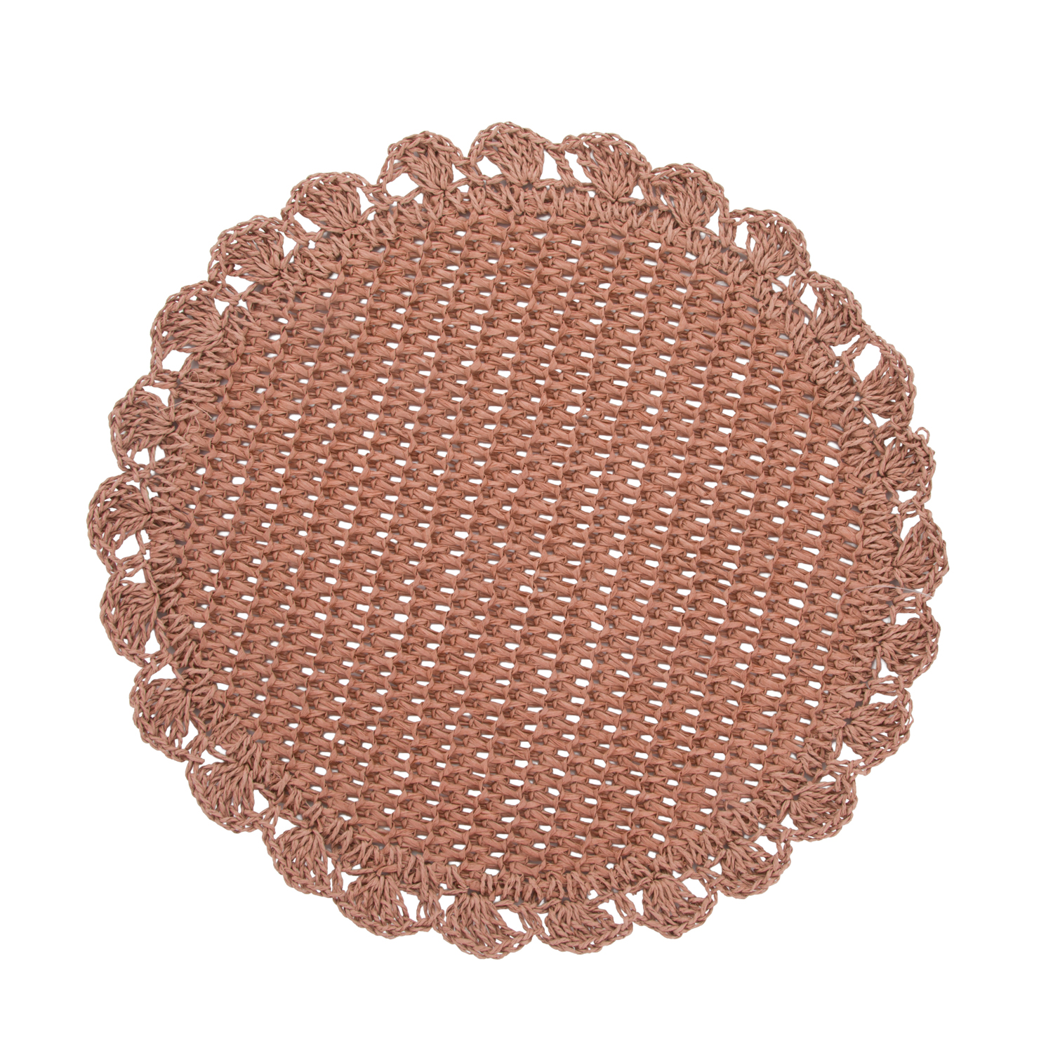 Tovaglietta decorativa 38 cm carta rosa