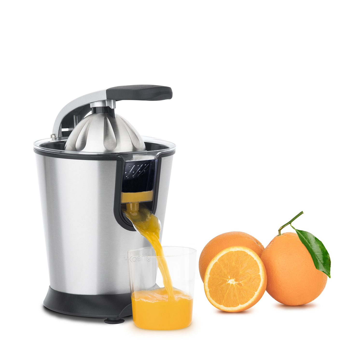 Spremiagrumi elettrico argento H.Koenig