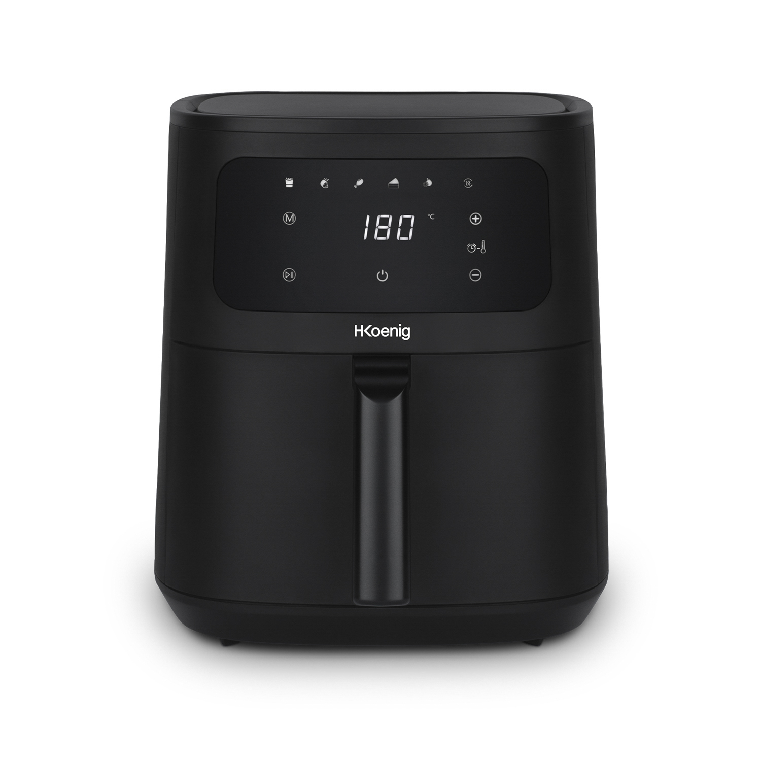 Friggitrice ad aria digitale 6 L H.Koenig nera