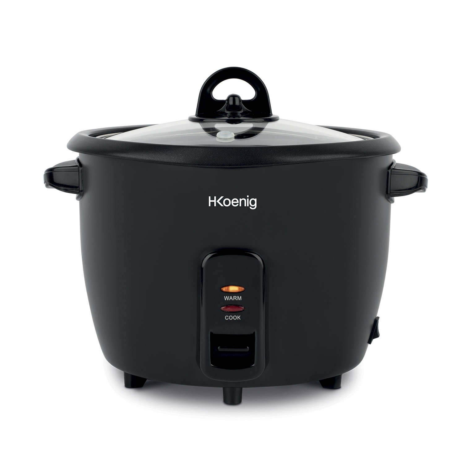 Cuociriso 0,8 L H.Koenig nero