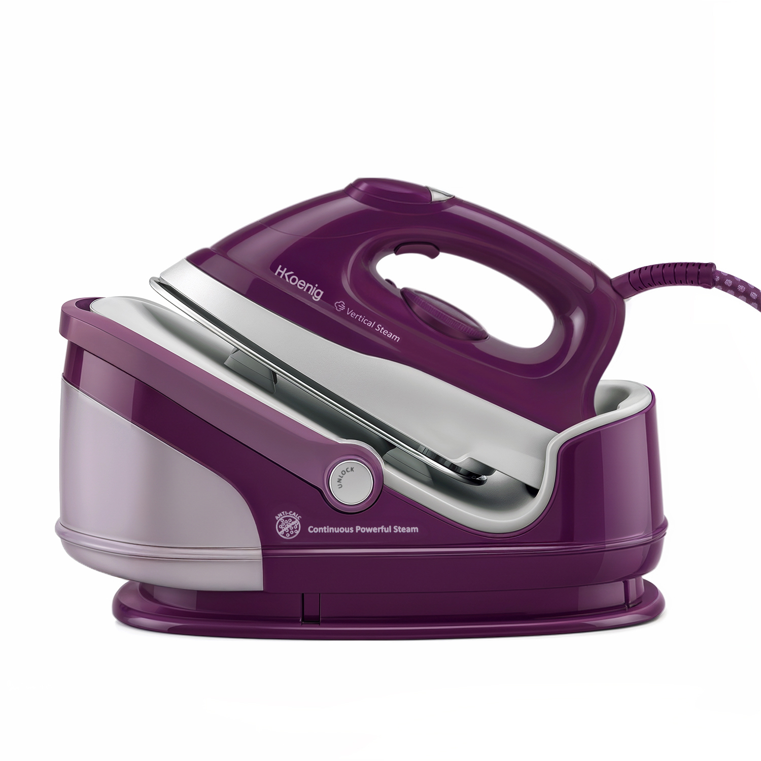 H.koenig Ferro Da Stiro Con Caldaia Hkoenig No Colore