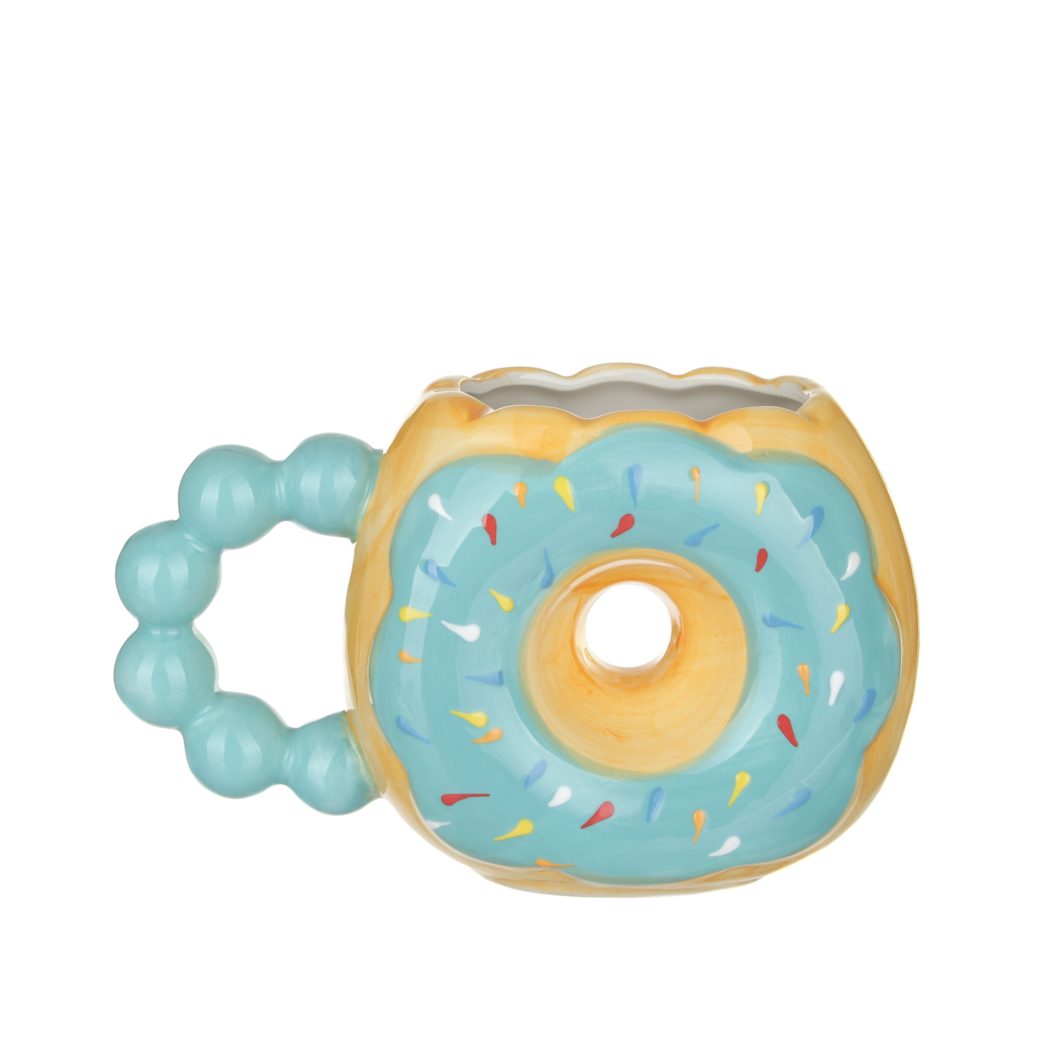 Tazza ciambella azzurra 450 ml dolomite