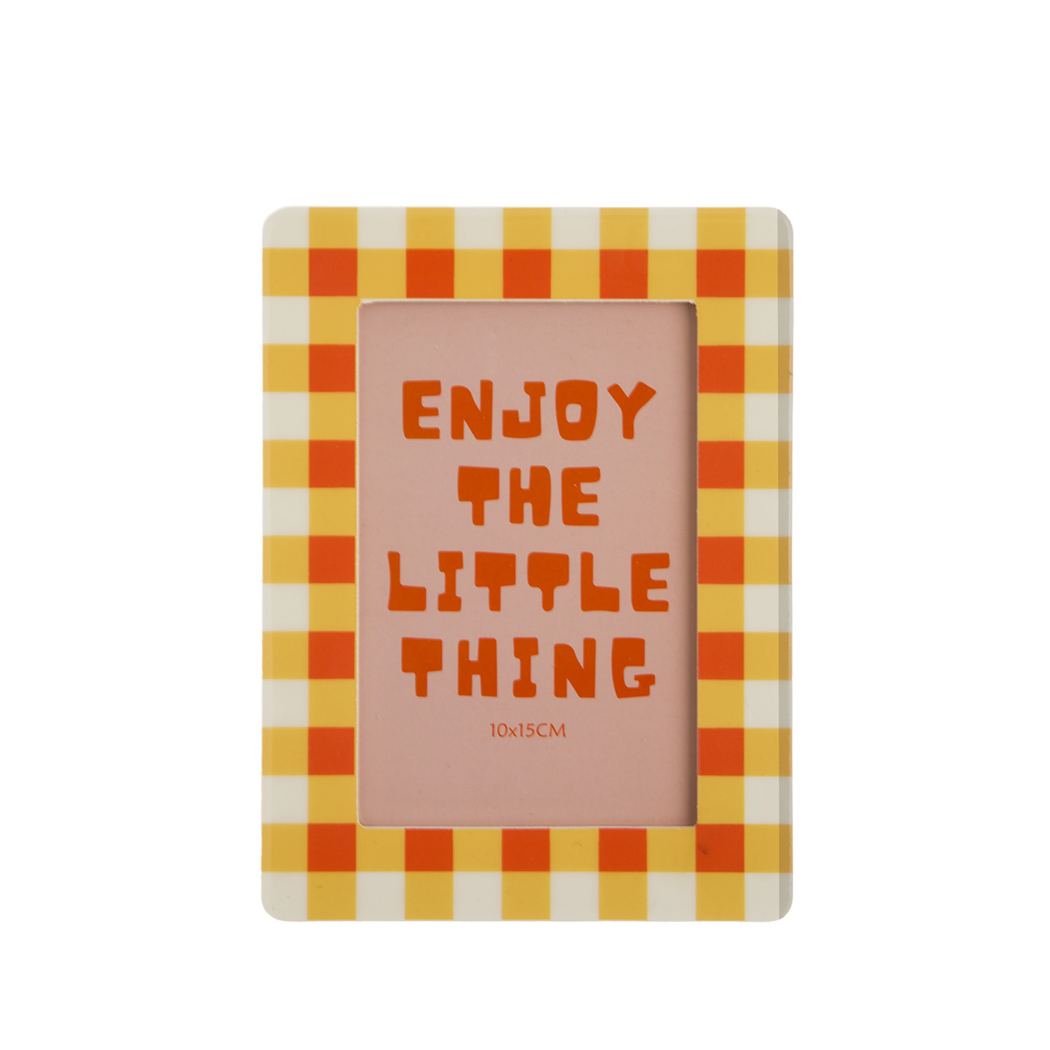 Portafoto 10x15 cm Enjoy Little Thing arancione